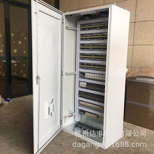 杭州厂家现货PLC柜镀锌板柜喷漆控制柜成套配电柜