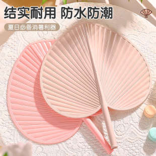 新款 夏季 蒲扇加厚耐用加大扇子家用塑料芭蕉扇老人儿童驱蚊手摇扇