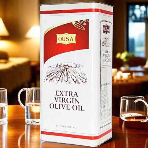 欧萨特级初榨橄榄油5L 意大利进口橄榄油凉拌炒菜Extra Olive Oil