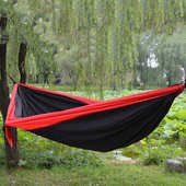 小众轻薄透气双人吊床 户外用品尼龙吊床 防侧翻秋千吊 新款 时尚