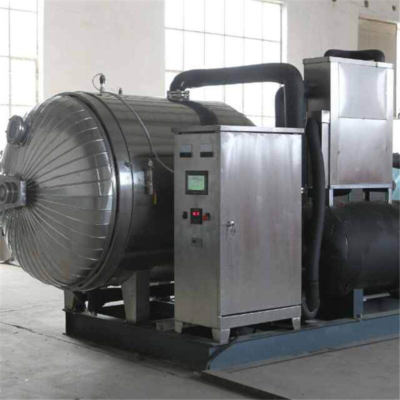 草莓无花果真空冷冻干燥机工艺 圆形果蔬脆片低温真空冻干机