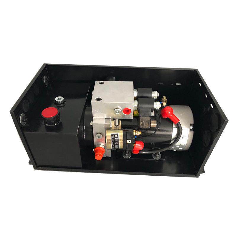 直流动力单元系统DC12V-72V4L组合油箱单作用液压油泵叉车传菜机