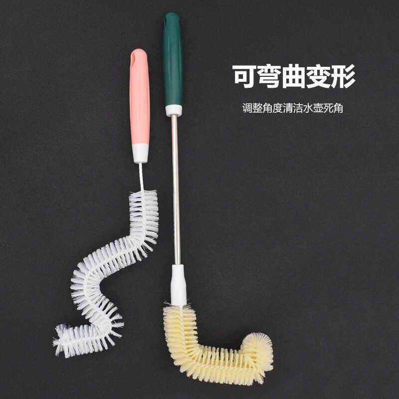 吨吨桶水壶刷清洗神器长柄杯刷无死角可弯曲太快杯塑胶壶清洁刷子