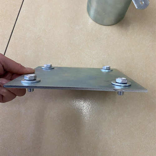 升级加厚41MM钢铁底座罗马伞预埋底座 大号管径高品质钢插脚地插