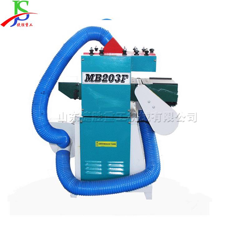 自配吸尘系统双面压刨机木工机械压刨床三进两出结构木材刨削机