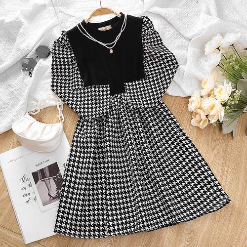 Girls' dress, children's clothing, children's fashion,