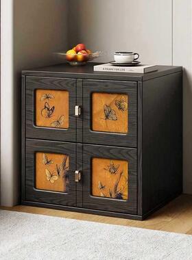 阁中风卡门柜卧室床头柜F999HT99收置柜电视物柜小户型抽屉储古物