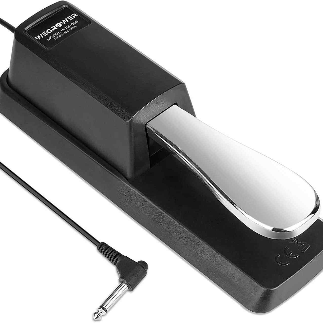 钢琴延音踏板 电钢琴脚踏板 MIDI合成器脚踏板 乐器配件