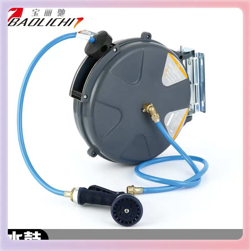 气鼓自动伸缩卷管器自动卷线器收线器洗车设备水鼓电鼓气鼓卷管器