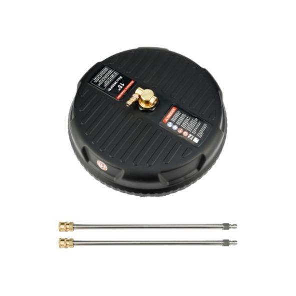 高压清洗机15英寸洗地器1/4快插型水扫帚园林地面清洗3600PSI