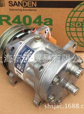 SD7L13 冷藏车机组压缩机 KG后出口压缩机 超酷冷机压缩机