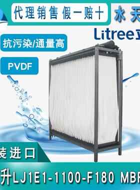 海南立升LJ1E1-1100-F180浸没式MBR膜 pvdf抗污染超滤膜 工业废水