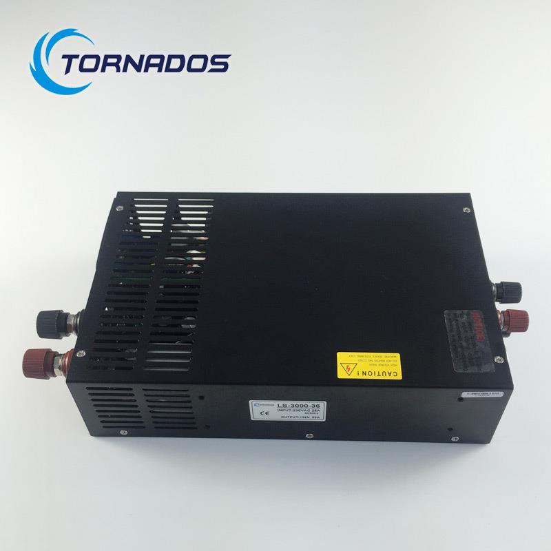 3000W36V开关电源0-36V83A电压电流可调带数显直流电源LS-3000-36