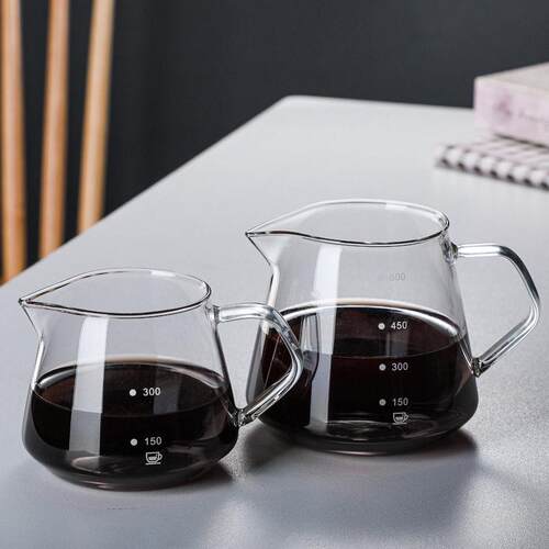 Glass Pour Over Coffee Set Dripper Sharing Pot Brewing Kit