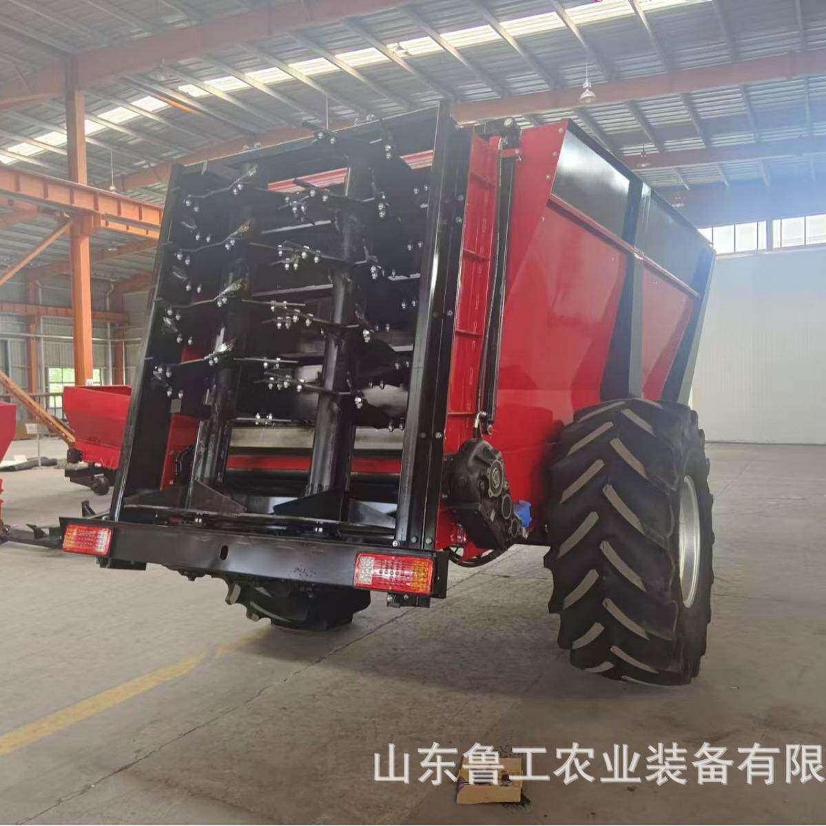 竖绞龙撒粪车全自动牵引扬粪机拖拉机后置抛粪机施肥机厂家直销