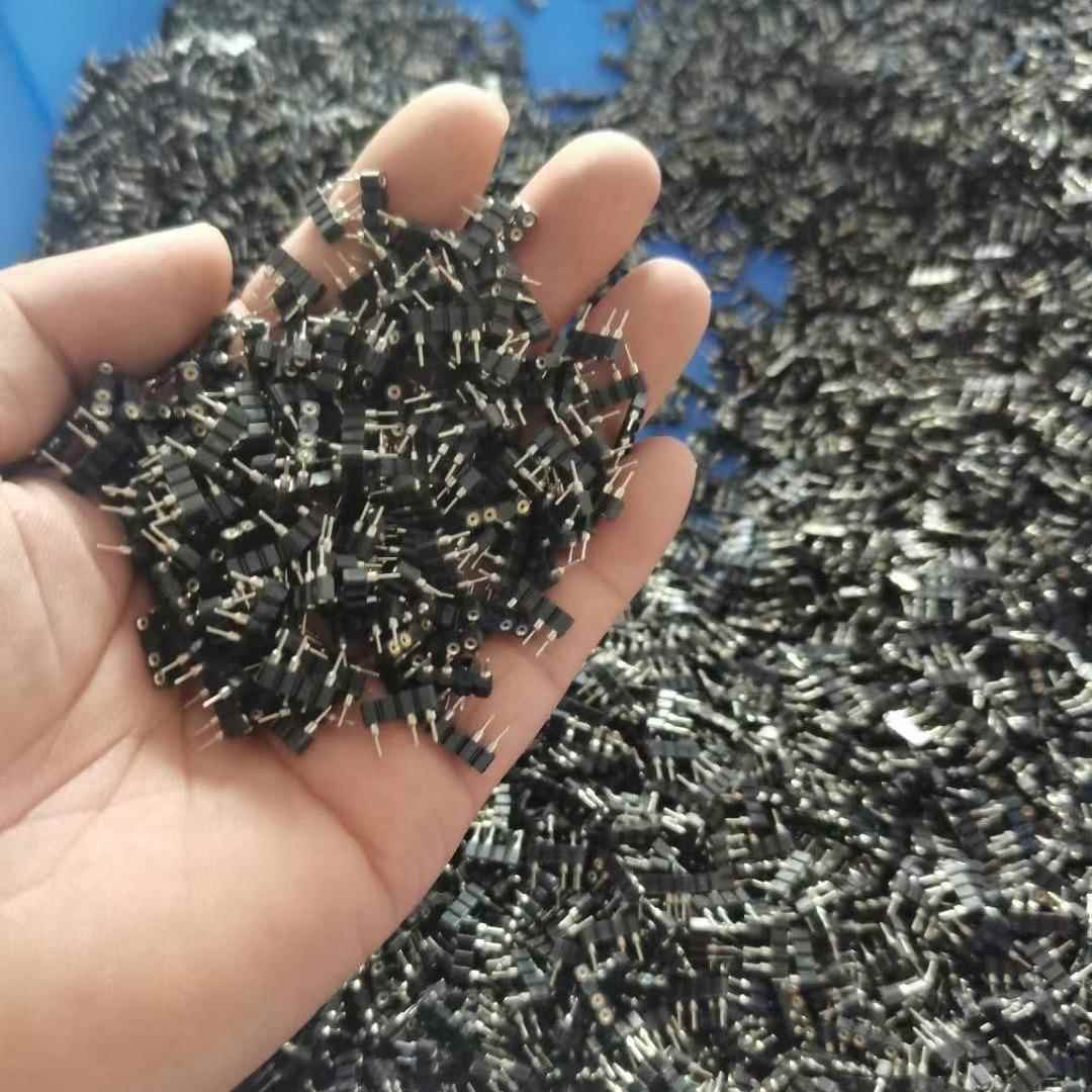 单双排排针排母直插2.54/1.0/1.27/2.0间距可制1.27弯针