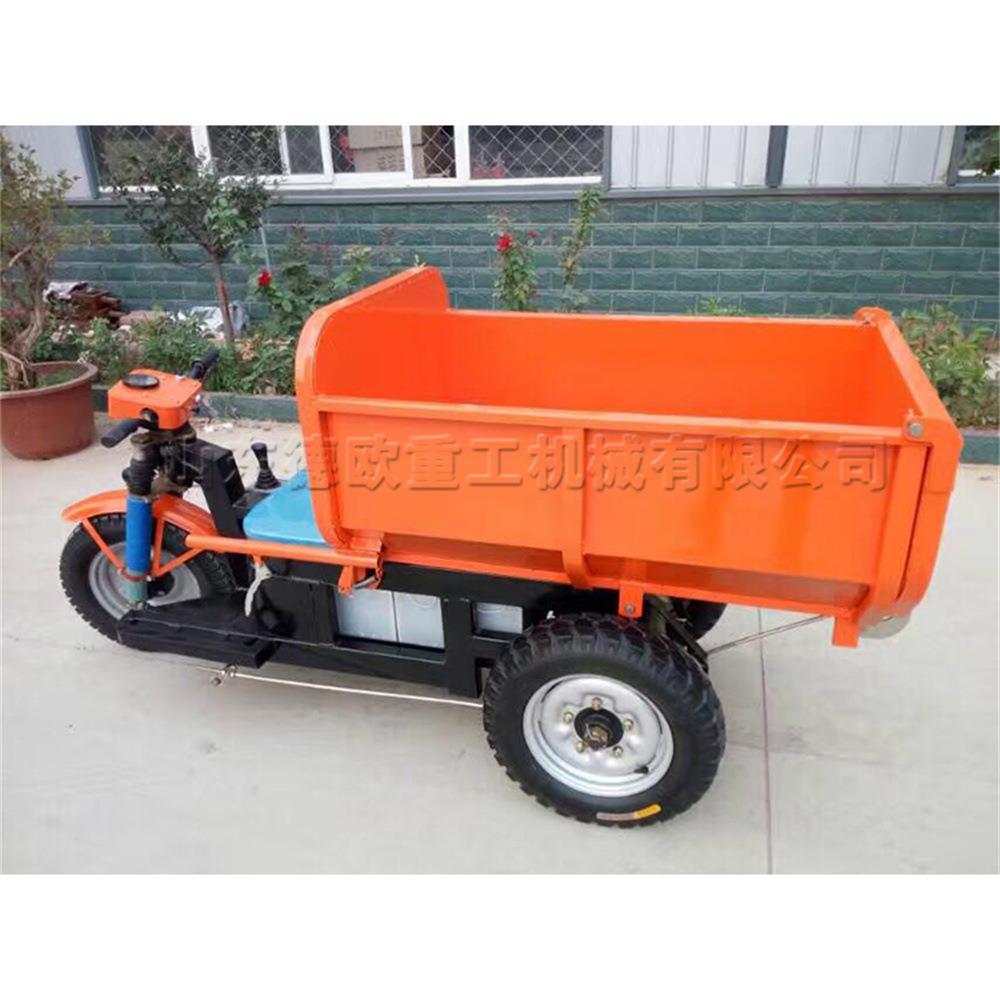 小爬山虎农用三轮车 手把式家用三轮电动车 工地混凝土砂浆运输车