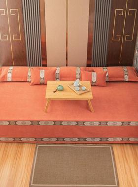 现代简四季盖通约防滑雪尼用尔炕炕垫枕套沙发套沙发垫96745抱枕