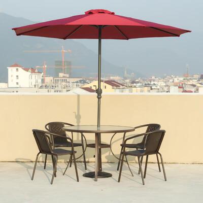 藤椅外藤编家具阳桌庭院腾椅椅桌子小茶几三件套藤bde8-01制餐桌