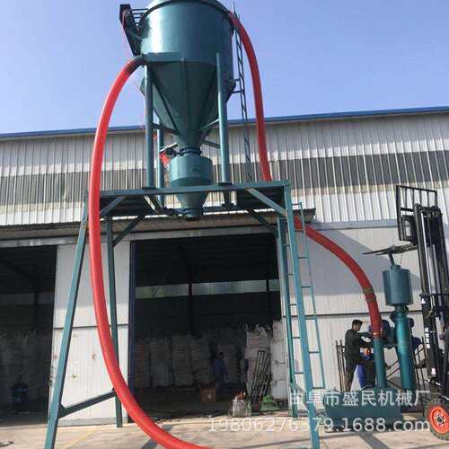 水泥厂建材粉煤灰输送机加工定制自吸式粉料装车机吸灰输送机