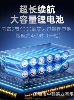 跨境新款暴力涡轮风扇13万转高速无刷手持超强风力户外暴力吹风机