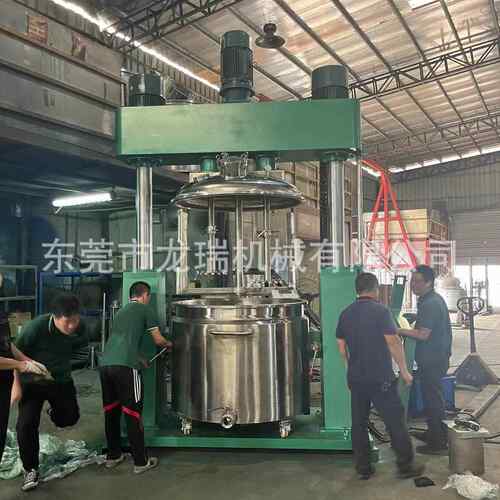 三轴多功搅胶拌机 硅高强力30KW分散机 粘度物能料搅拌机