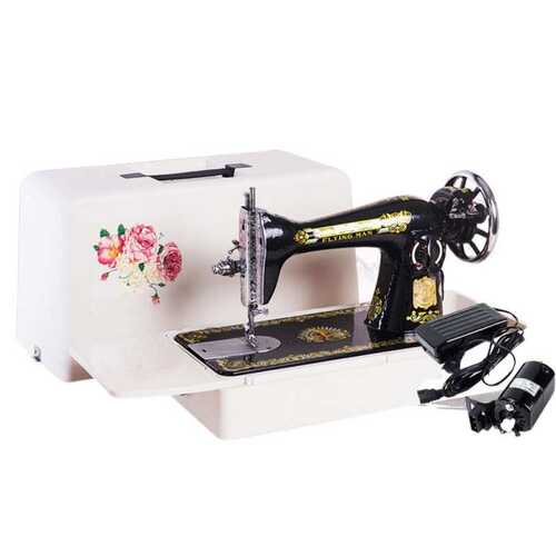 正宗牌老式缝纫机家用吃厚蜜蜂牌西湖机头可搭配电动脚踏台式