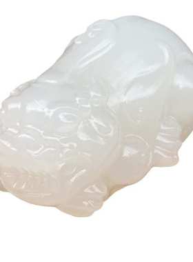 皮把玉手货源大号貔貅雕刻件把玩直播男女件带立体阿富汗