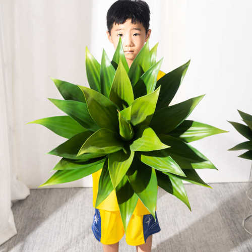 仿真龙舌兰多肉植物盆景人造虎皮兰空气植物剑麻手感剑兰家居软装