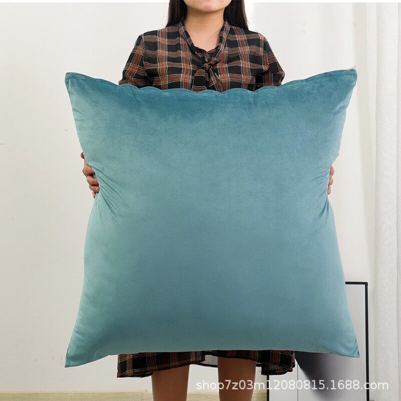 高端抱枕套X60x80沙发靠枕套罩X65x85天鹅绒靠垫X70x90不含芯X55