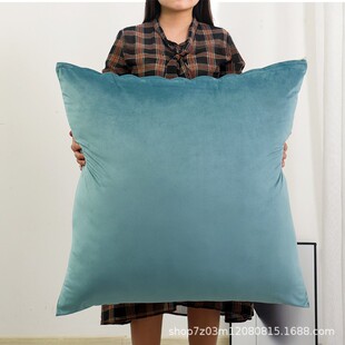 高端抱枕套X60x80沙发靠枕套罩X65x85天鹅绒靠垫X70x90不含芯X55
