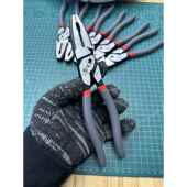 正品 日本福冈工具功钳能偏0心省力钢丝钳配合9英寸虎超硬合多金钢