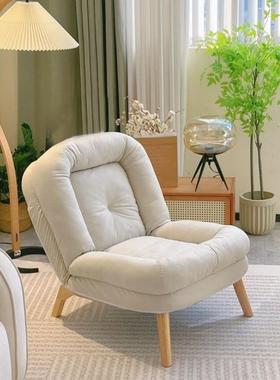 家用懒人沙发阳台单人椅客厅沙发卧人类狗窝躺椅休FUD人室闲椅懒