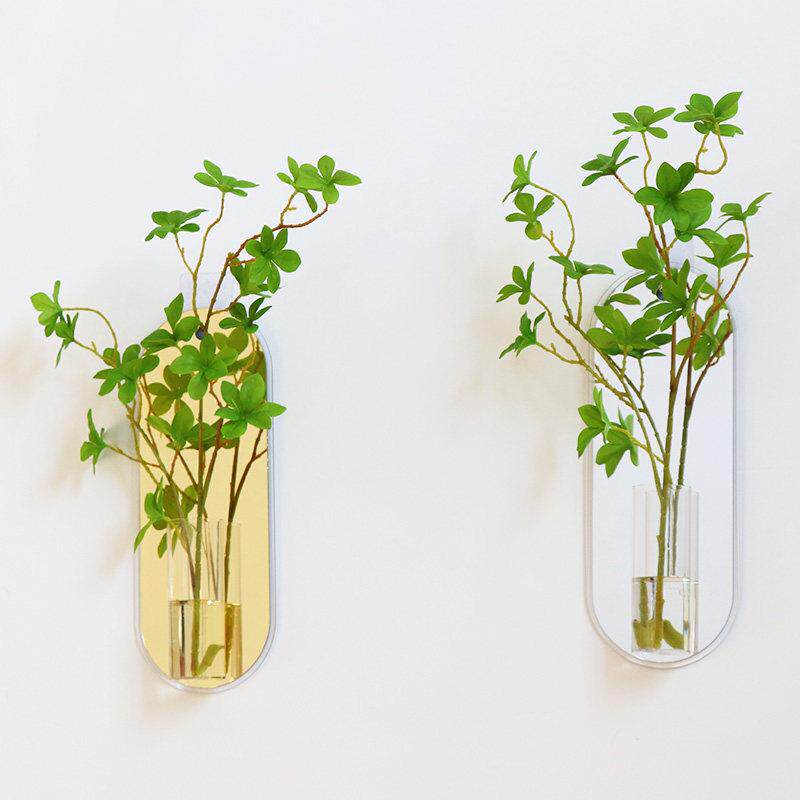 水培挂墙绿植富贵竹马醉木壁挂花瓶客厅墙面装饰挂饰壁挂式花盆