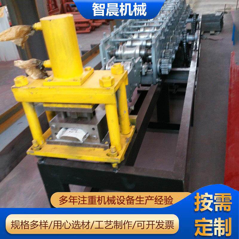 125型抗风卷帘门设备冷弯成型机抗风帘片机卷闸门机械彩钢压瓦机
