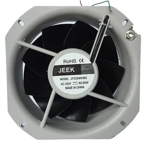 JEEK JF22580HB2 AC 220V 80-85W 22厘米全金属散热风机
