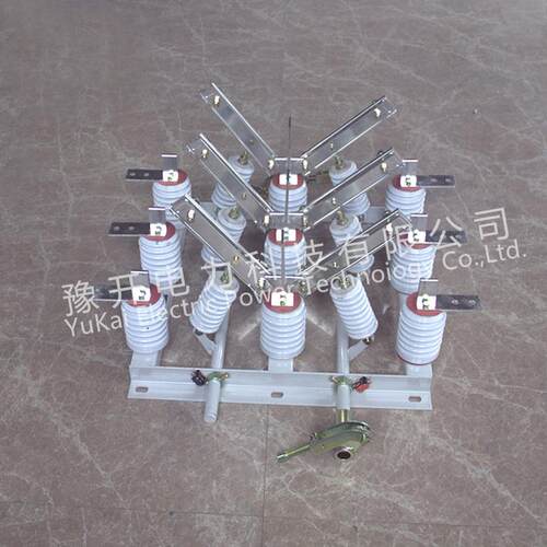 豫开GN19-12CS/630A双电源穿墙式户内高压隔离开关 GN19-12/1250
