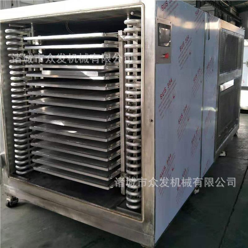 供应水果冻干设备 猕桃冻干10 平方机 生猴物液温体低真空冻干机