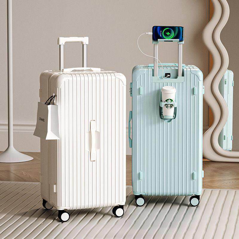 Hot sale suitcase large luggage cabin bag women men trolley图片