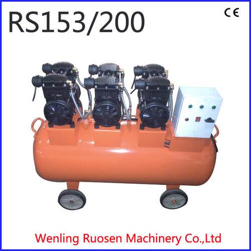 RS-153/216升无油噪音0低空压机车专用空压洗机