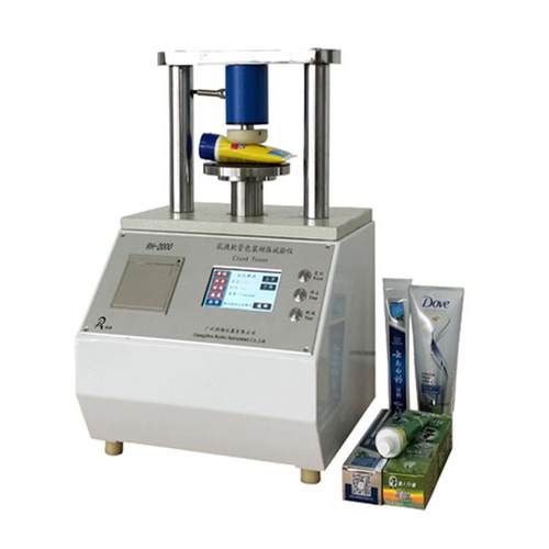 厂家供应压缩试验机乳液软管包装耐压试验仪化妆品软管耐压仪
