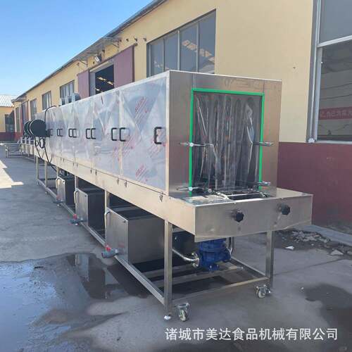 全自动周转筐清洗机不锈钢高压喷淋洗筐机清洗鸡笼塑料筐机