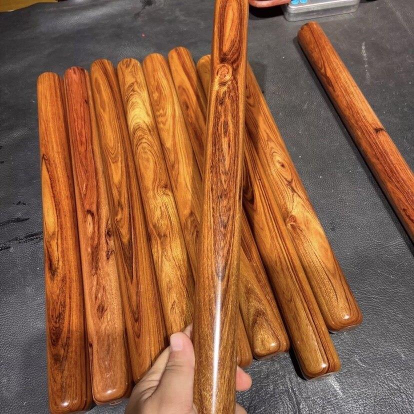 黄花梨加长实木擀面杖粗款家用烘培工具40x3.3厘米整根图片