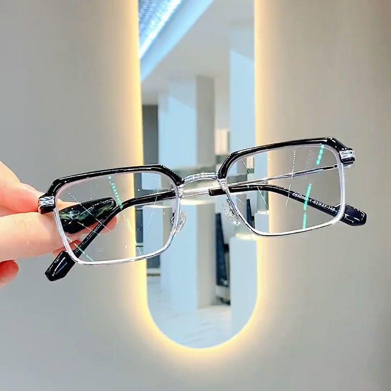 Ergonomic Frameless Reading Glasses Intelligent Zoom - 实物图