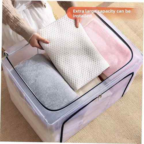 newplastic storage box household clothes box extra large be
