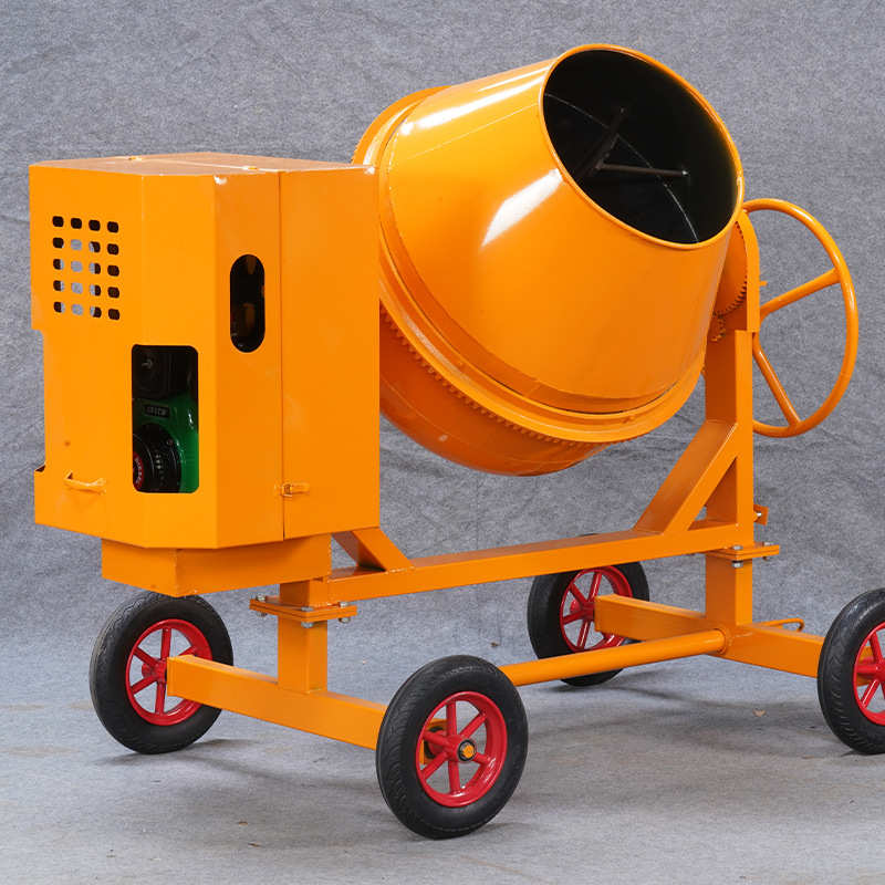 四轮柴油移动小型电机两轮砂浆搅拌机建筑用搅拌机滚筒混凝土水泥