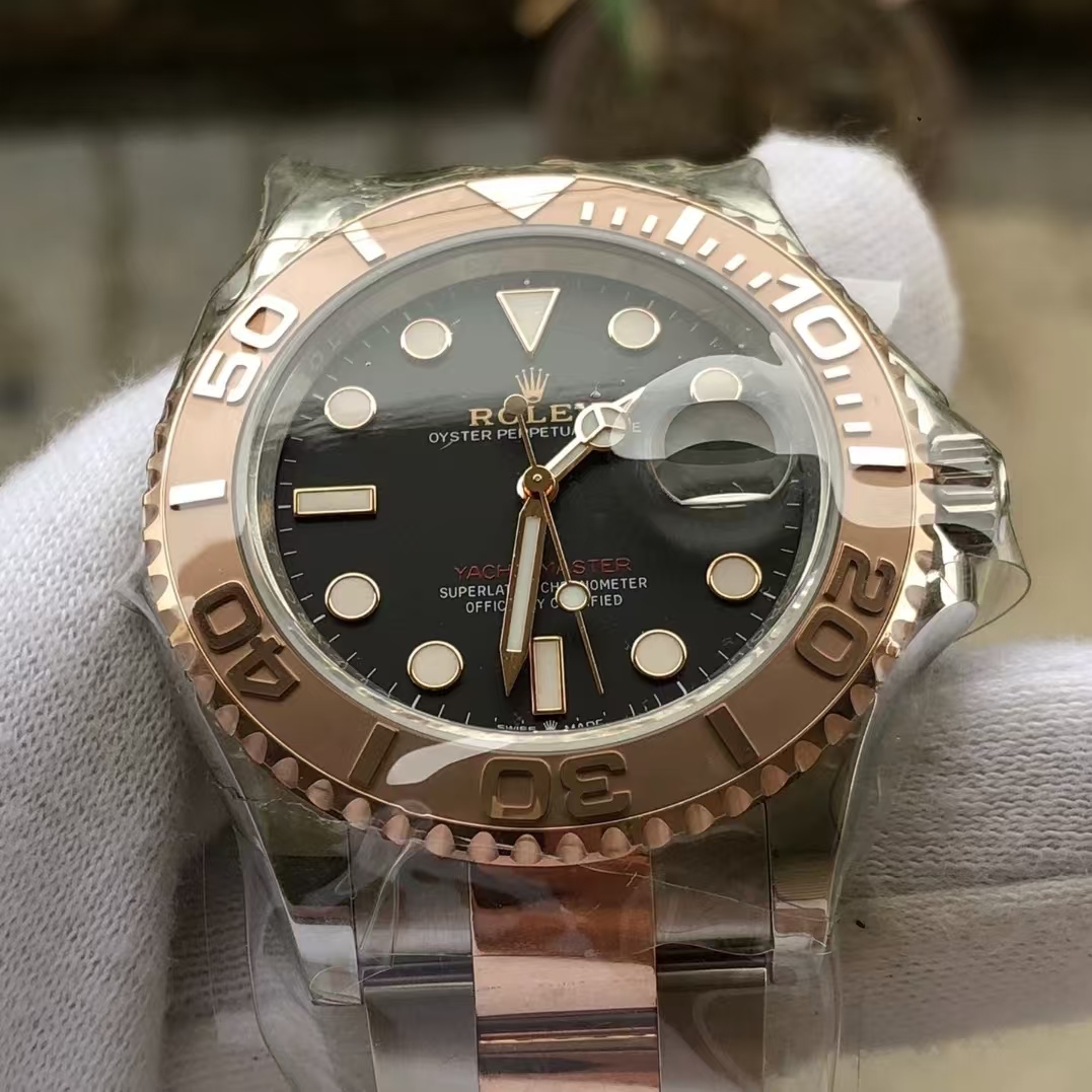 盒证98新40mm劳力士游艇名仕型间金m126621-0002自动机械男表正品