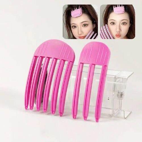 3/6 Teeth Fluffy Hair Roots High Skull Artifact Hairpin