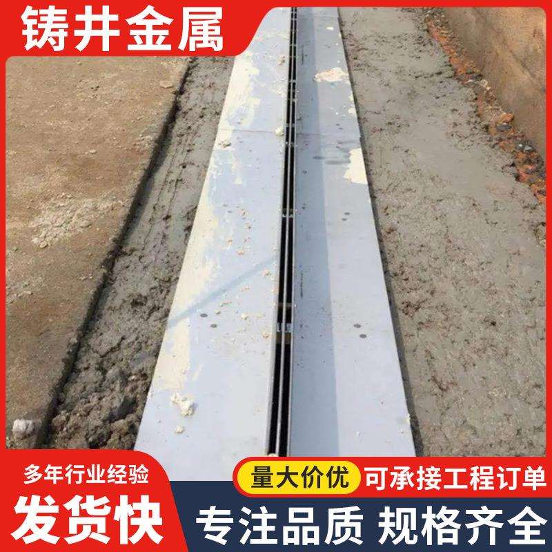 304不锈钢线性排水盖板 缝隙式单缝双缝排水槽盖板 弧形地沟盖