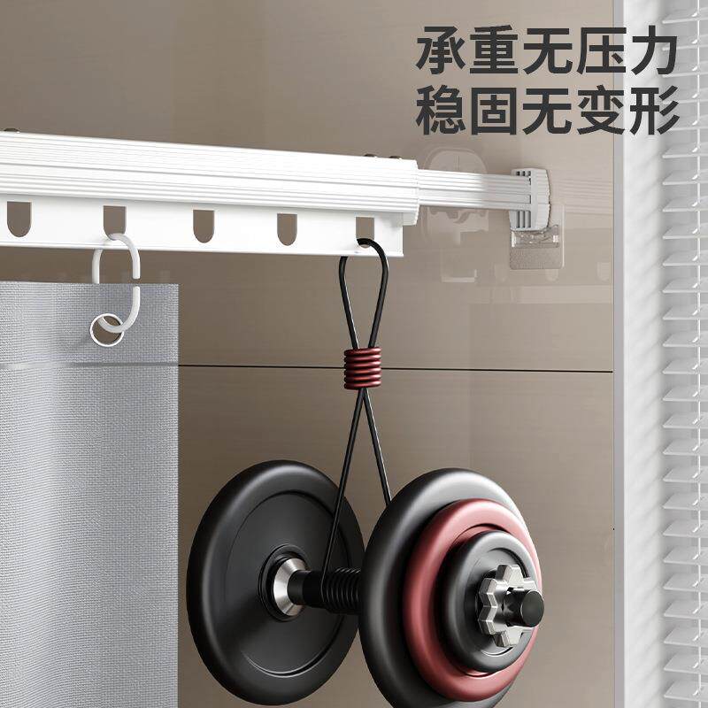 浴室浴帘分卫生间吸盘折叠洗澡隔帘免澡打断孔防YJZ水布淋浴洗干